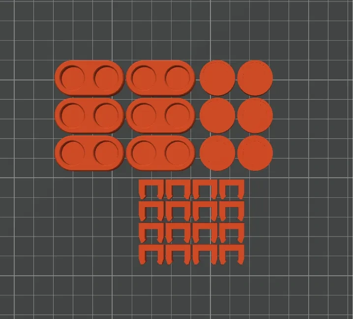 Miniatura 8 do modelo 3D 可堆叠的模块化分类收纳系统