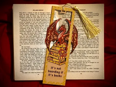 Dragon Hoard Bookmark NO AMS