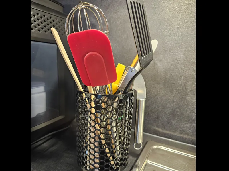 Hexagonal Kitchen Organizer for Kitchen Equipment