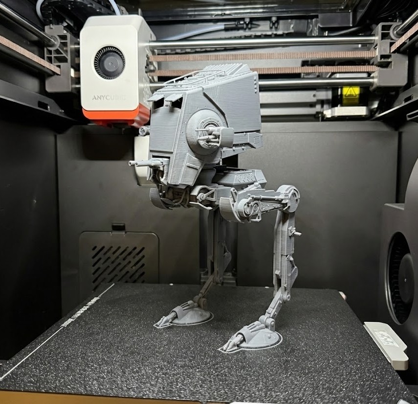 AT-ST - Imperial Scout Walker - Free 3D Print Model - MakerWorld