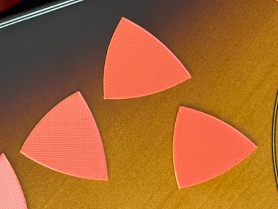 guitar picks - medium and thin
