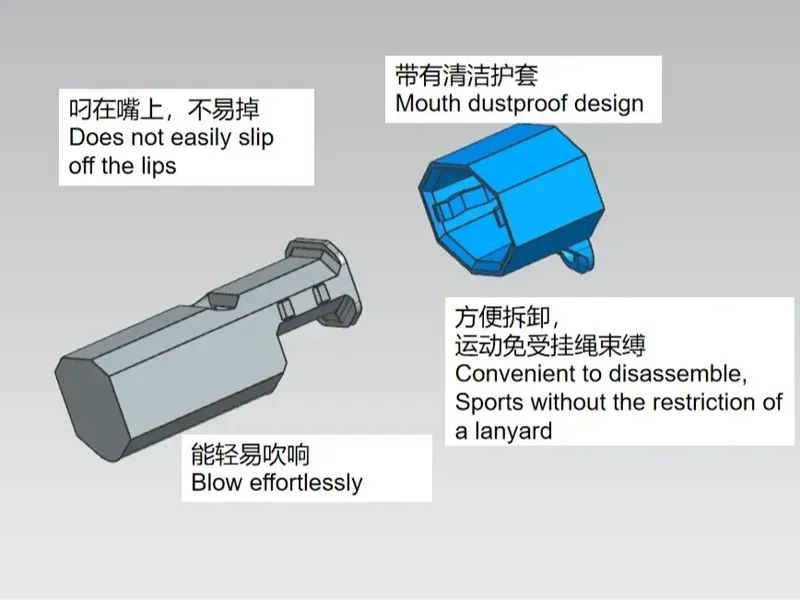 戴口罩的哨子 