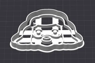 Hagrid Cookie Cutter
