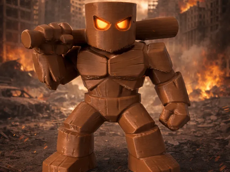 Action Figur like Brainrot