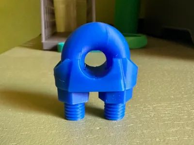 Rope or cable clamp