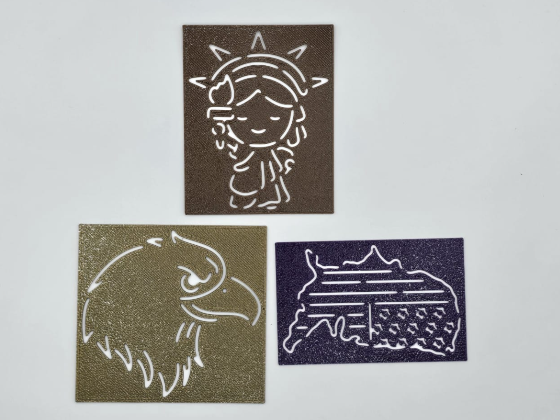 Patriotic USA America Stencil Bundle