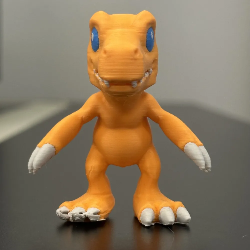 Mini Agumon: The Tiny but Mighty Digimon! by Varun - MakerWorld
