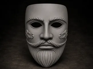 Kipchak Cuman Warrior Mask