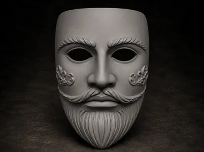 Kipchak Cuman Warrior Mask