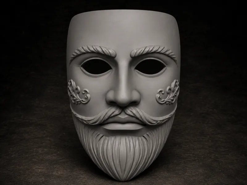 Kipchak Cuman Warrior Mask