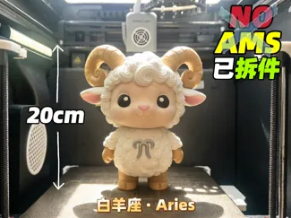 [NoAMS]白羊座·十二星座 高度20cm 原创手办摆件 公仔 盲盒|Aries