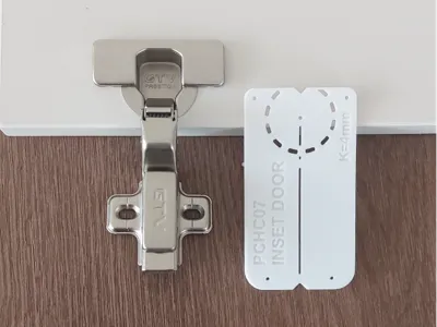 Drill GTV hinge PCHC07 INSET DOOR 18MM FURNITURE 