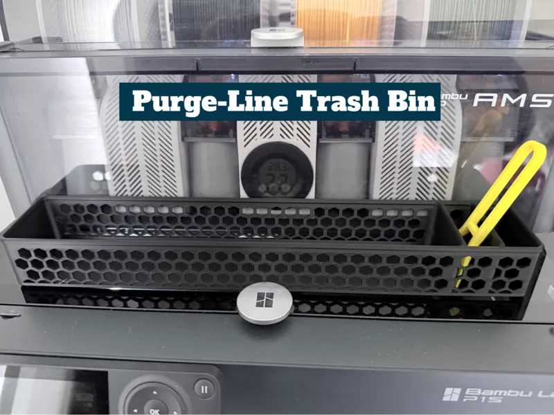 Purge-Line Trash Bin P1S