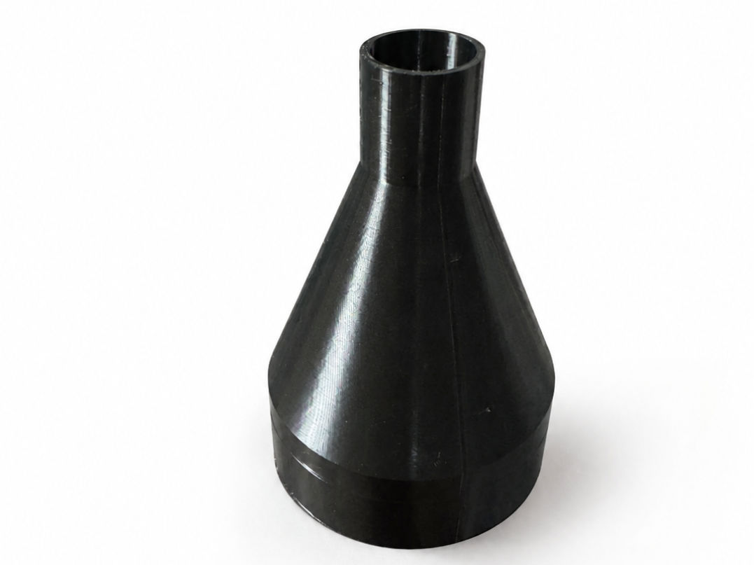 1" sugar rocket motor funnel
