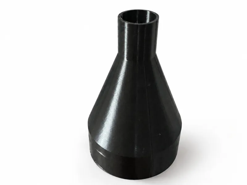 1" sugar rocket motor funnel