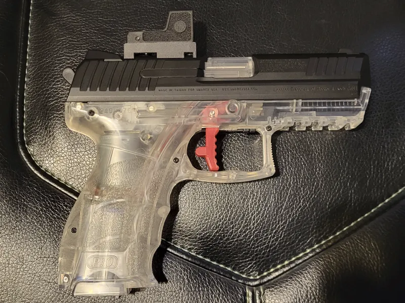 Elite Force AEP P30 airsoft pistol trigger