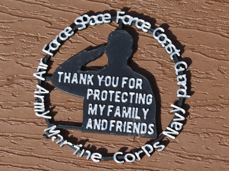 Military Appreciation piece 