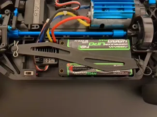 Tamiya TT-02 Battery holder for LCG Shorty LiPos