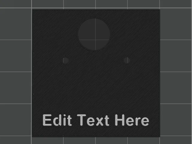 Earring Tag with custom text