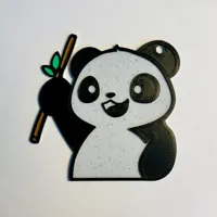 Porte-clés panda mignon — photo 1