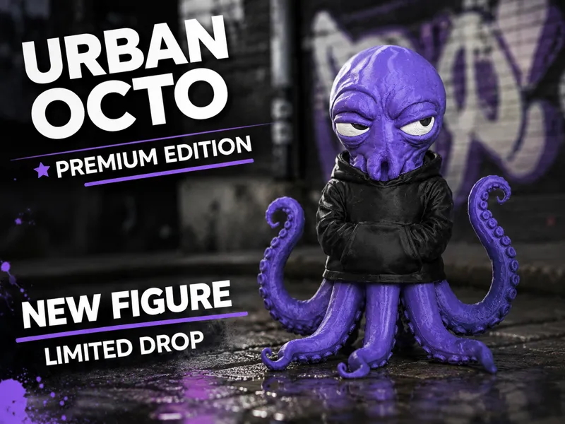 Cool swag Octopus