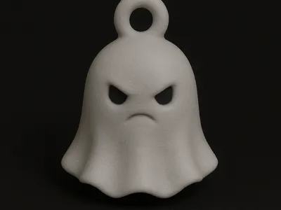 GhostyBuddy Keychain