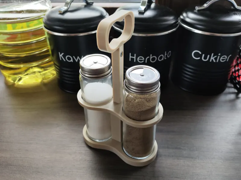 Ikea Citronhaj salt and pepper shakers organiser