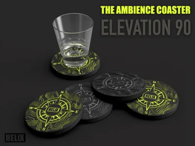HELiX "Elevation 90" – The Ambience Coaster