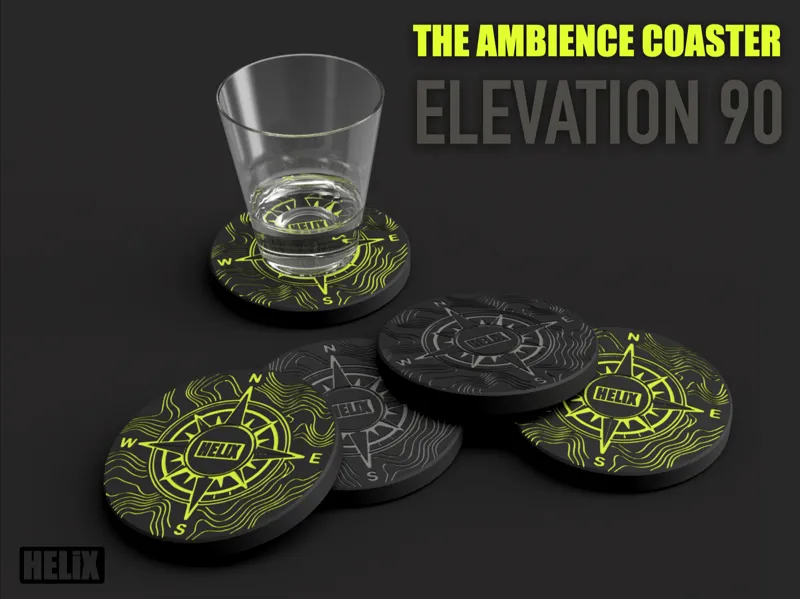 HELiX "Elevation 90" – The Ambience Coaster