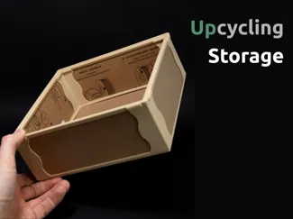 Filament Box Upcycling Frame
