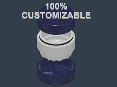 WEED PICA GRINDER 100% CUSTOMIZABLE