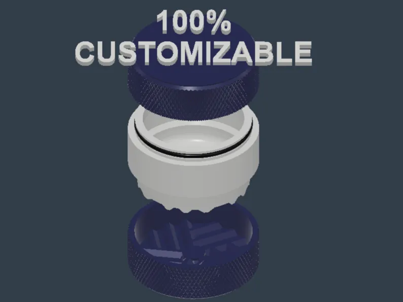 WEED PICA GRINDER 100% CUSTOMIZABLE