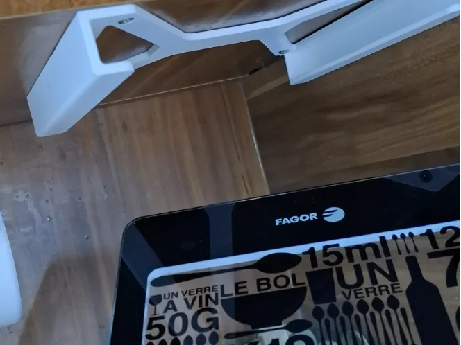 Kitchen scale holder