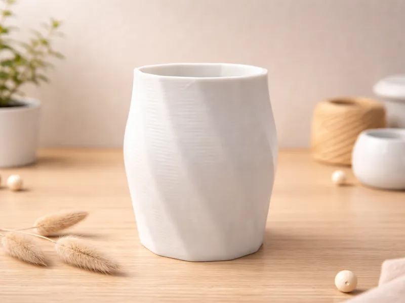 Modern Facet Vase