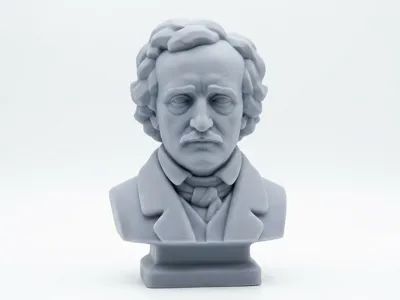 Edgar Allan Poe bust