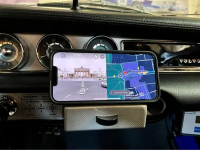 Volvo P1800 ashtray cellphone holder