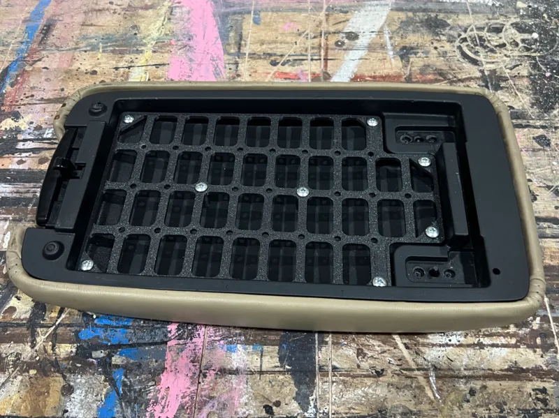 Land Cruiser 100 center console storage panel 