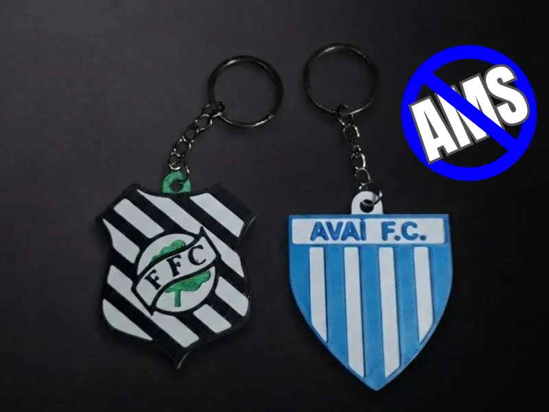 CHAVEIROS TIME FIGUEIRENSE E AVAÍ - SEM AMS