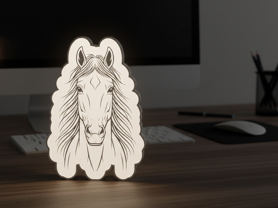 Lightbox Horse