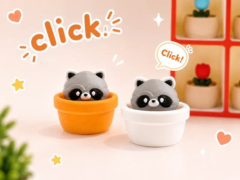 Racoon Pot Clicker