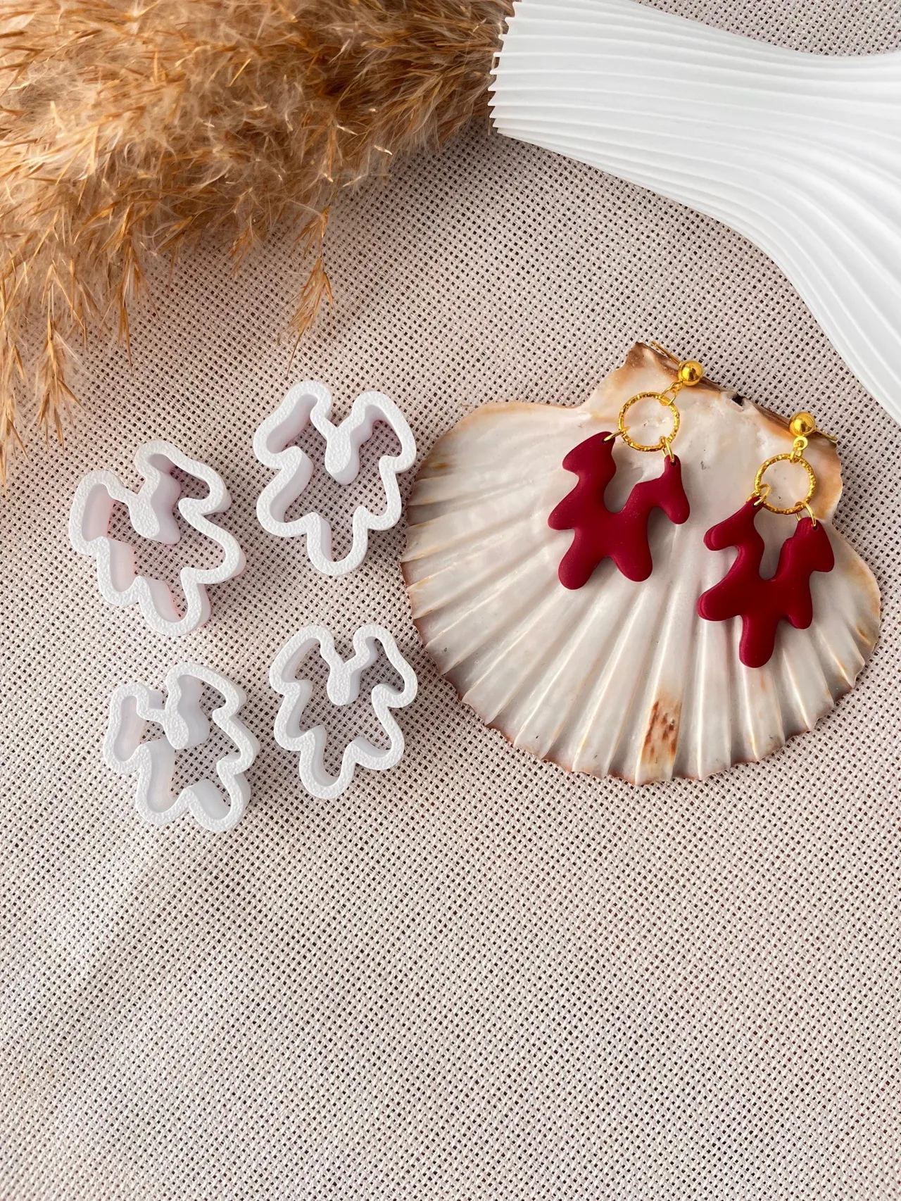 Polymer Clay Earring Mold 64 view 2