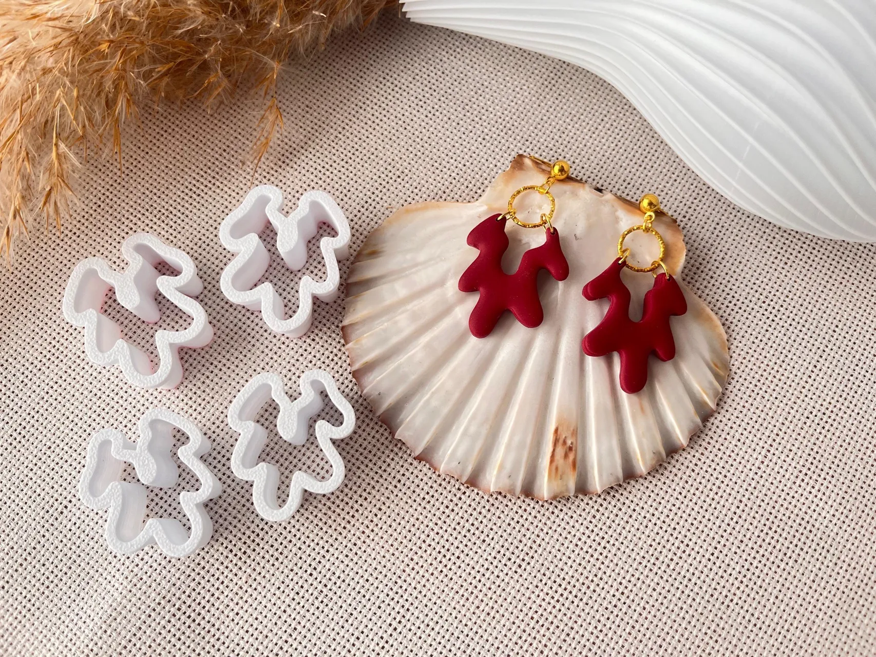 Polymer Clay Earring Mold 64 view 3