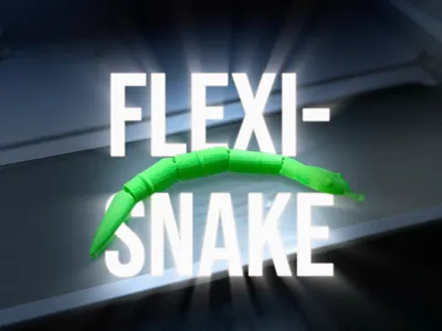 Flexi-Snake Mini - print-in-place