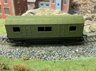 OO Gauge Model Railway - Southern Luggage Van