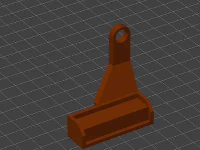A1 Brush Mount for Creality Bed slingers