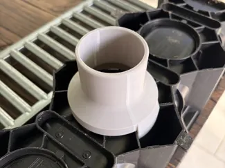 ACO Self Hexaline - 50mm Vertikalablaufanschluss