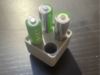 Gridfinity AA Battery Holder
