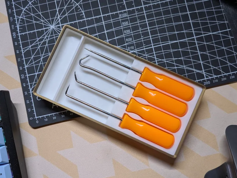 Gridfinity Tray for HF/Generic Hook and Pick Set