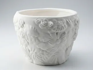 Large Floral flowerpot