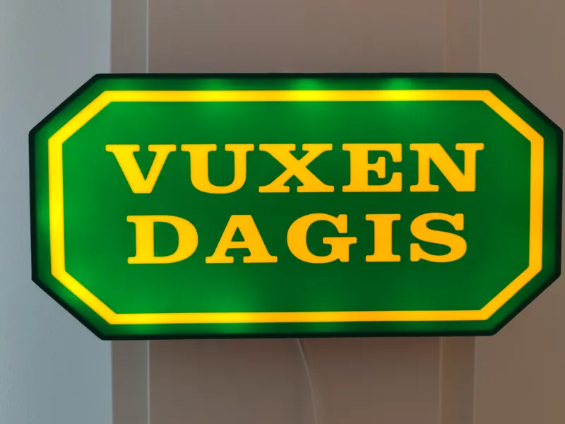 Lightbox "Vuxendagis" systembolaget